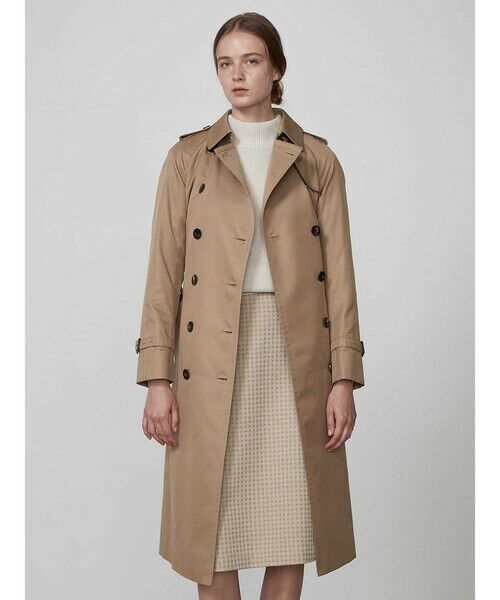BASIC TRENCH COAT MAXI （その他アウター）｜Aquascutum / アクア