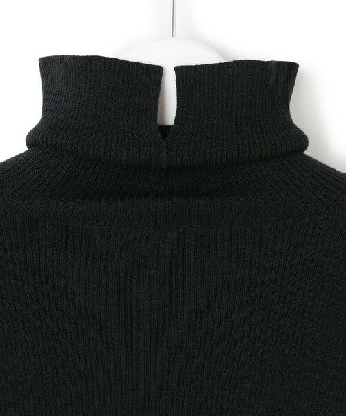 セール】 【見上愛さん着用/VERY掲載/洗える】ウーステッドウール リブ