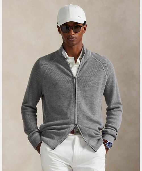 セール】 （RLX）パフォーマンス フルジップ セーター （ニット