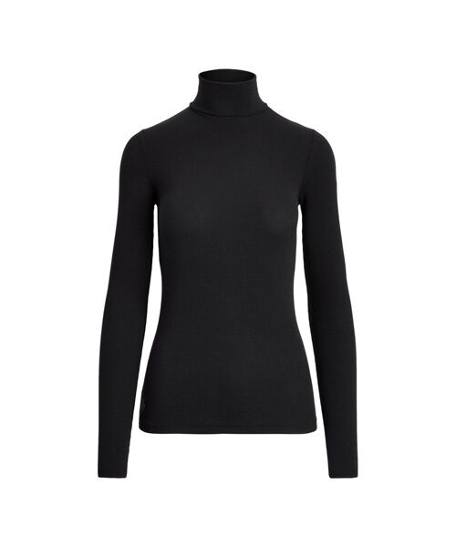 ストレッチ リブド タートルネック （カットソー）｜POLO RALPH LAUREN