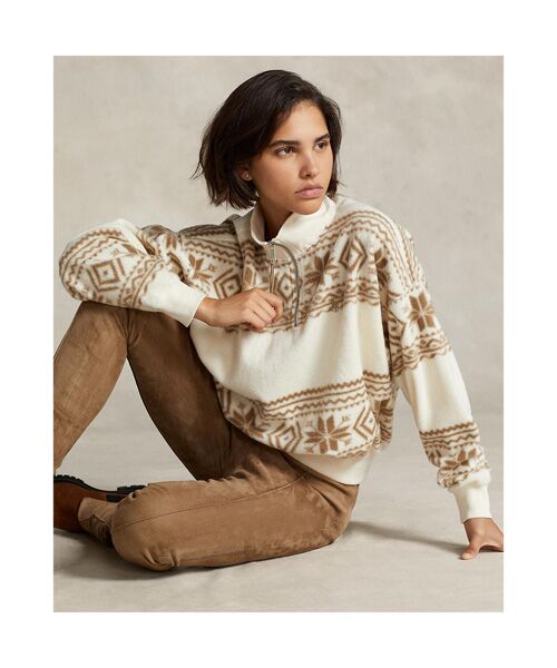 トーナル フェア アイル モチーフ フリース プルオーバー （その他