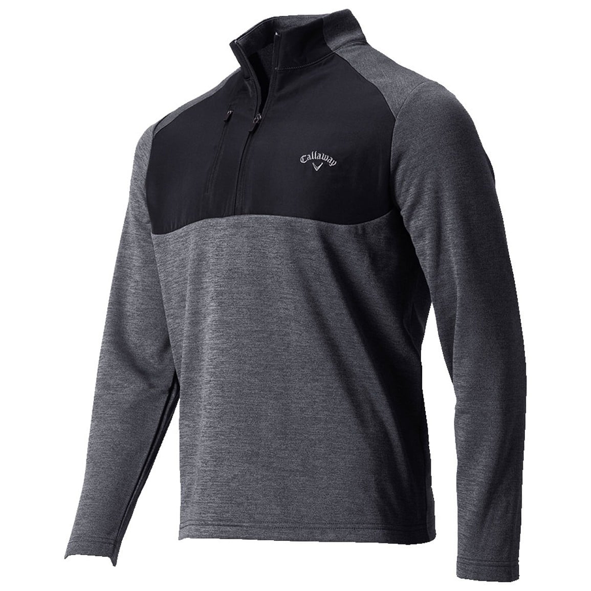 Callaway Men's Mixed Media Midweight 1/2 Zip Golf Pullover | TGW