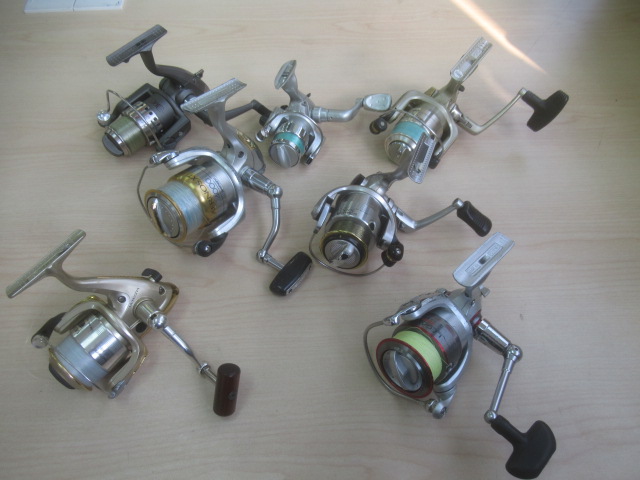 シマノ ダイワ 他 スピニングリール7点セット | アウトドア用品