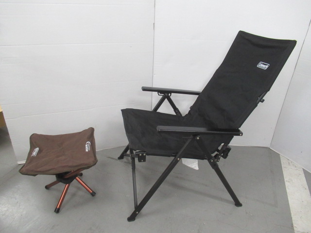 レイチェア ブラック オットマンセット | アウトドア用品・アウトドア
