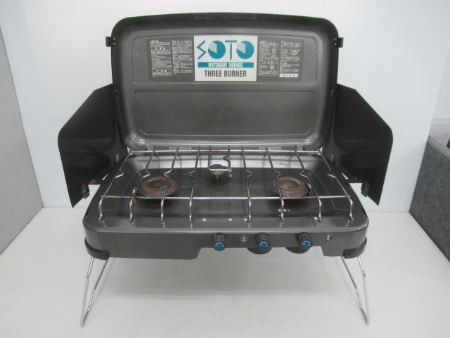 3バーナーコンロ ST-530 | アウトドア用品・アウトドアグッズの中古