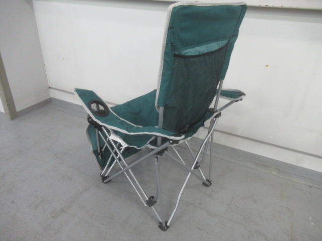 フットレスト付き リクライニング コンパクト チェア | アウトドア用品
