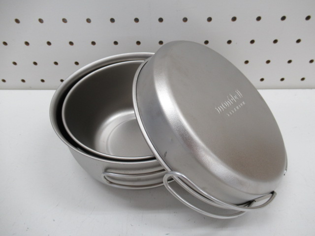 チタンボール・ディッシュセット | アウトドア用品・アウトドアグッズ