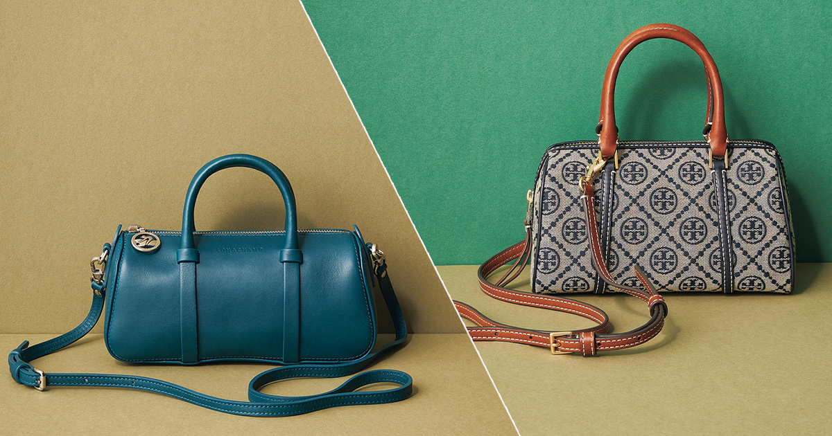 ロンシャン、コーチetc.【今どきミニボストン】5選！ ”2WAYで持てる”の