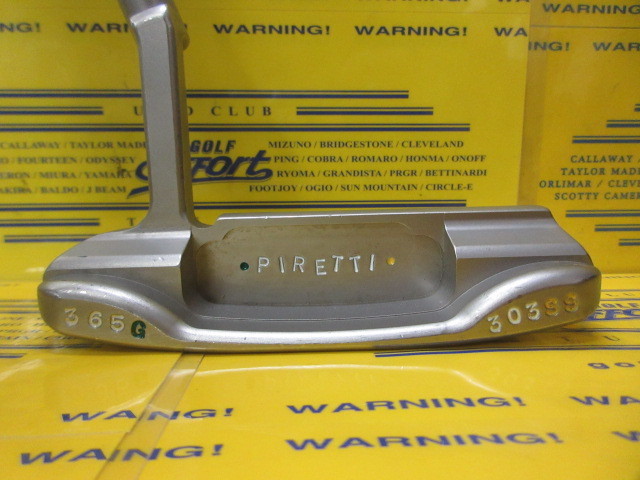 ピレッティ 801R Tour Only 303SSのスペック詳細 | 中古ゴルフクラブ