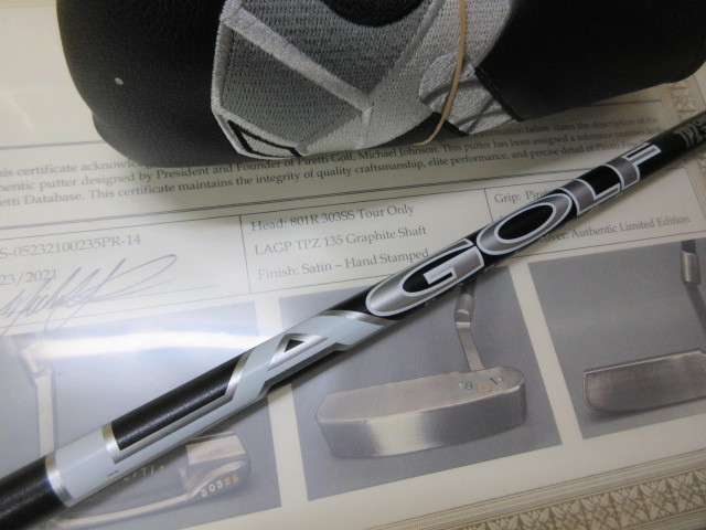 ピレッティ 801R Tour Only 303SSのスペック詳細 | 中古ゴルフクラブ