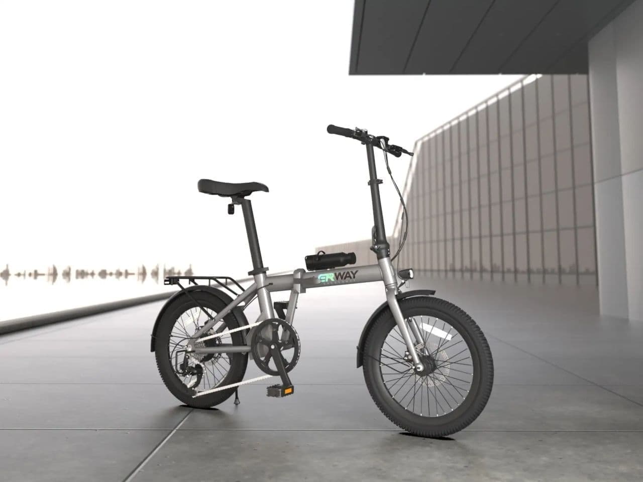 折りたたみ電動アシスト自転車 「ERWAY-A01」「ERWAY-A01 Lite」5段階