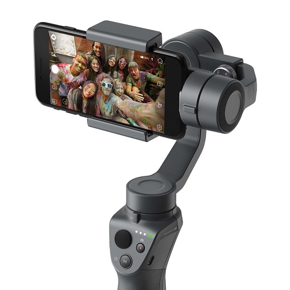 DJI、スマホ向けスタビライザー「Osmo Mobile 2」発売 1万6800円