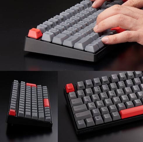 重要なキーが赤い限定「REALFORCE RC1」登場 「一太郎」40周年記念で