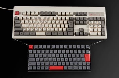 重要なキーが赤い限定「REALFORCE RC1」登場 「一太郎」40周年記念で