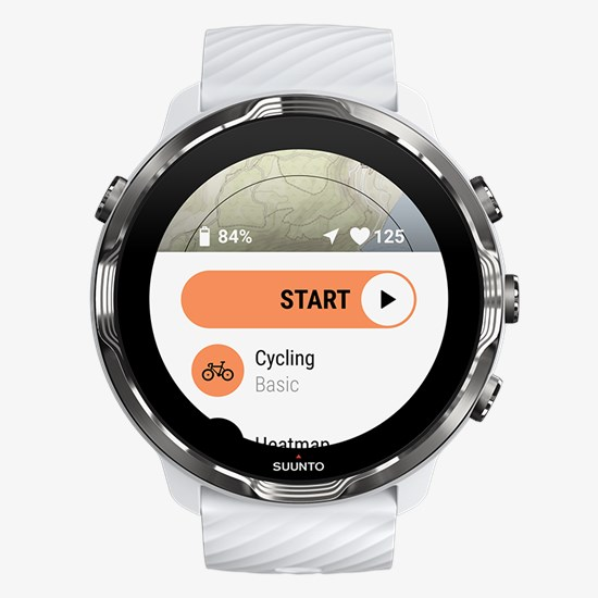 SUUNTO 7 WHITE BURGUNDY