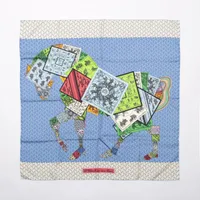 エルメス カレ90 A Cheval sur mon Carre カレの馬に乗って スカーフ