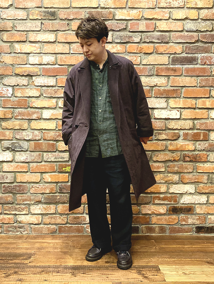 CONFECT ウェザークロス×ウール リバーシブルコート