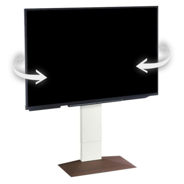 ナカムラ 32～80型対応 首振り機能付き WALL テレビスタンド V3 SW