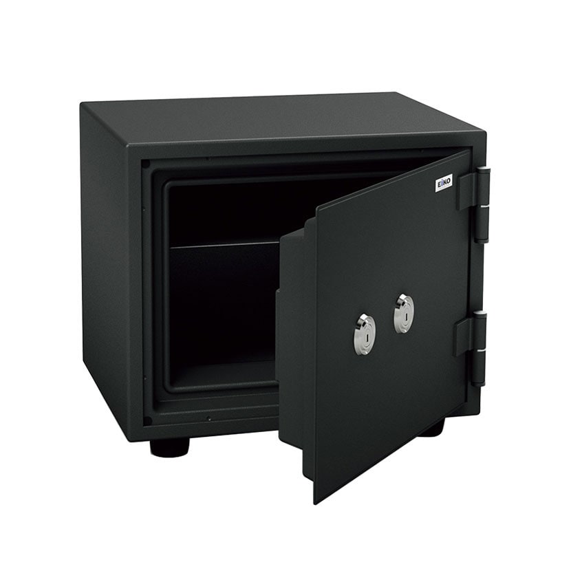 送料無料】 【エーコー】家庭用 小型 耐火金庫 ダブルシリンダー錠