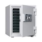 送料無料】 耐火金庫 シリンダー(鍵)式/幅346×奥行468×高さ509mm/53kg
