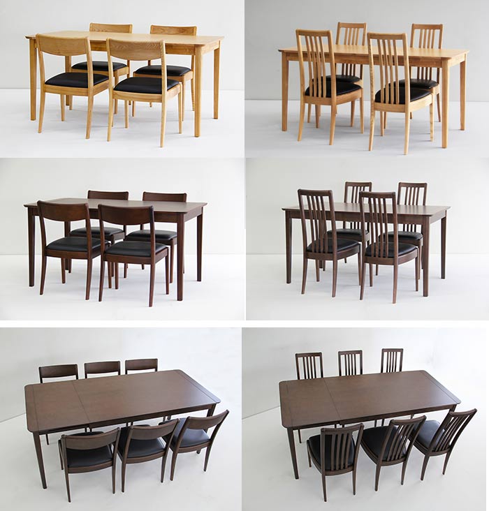 楽天市場】ダイニングテーブルセット 5点 伸縮 幅110cm〜150cm 140cm