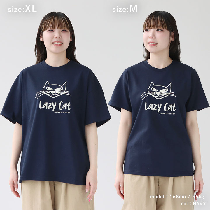 chimala(チマラ) LAZY CAT Tシャツ(CS39-K001CML)の通販｜NEWS