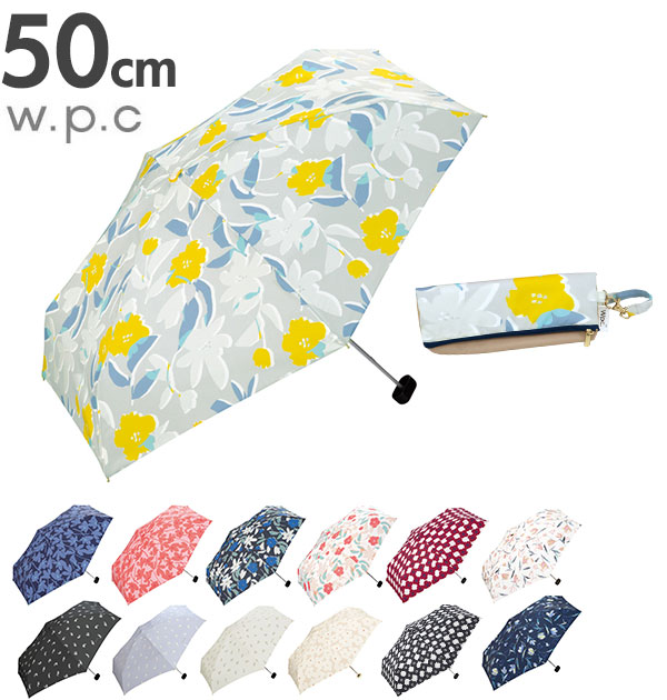 折りたたみ傘 w.p.c ワールドパーティー 通販 レディース 50cm 6本骨