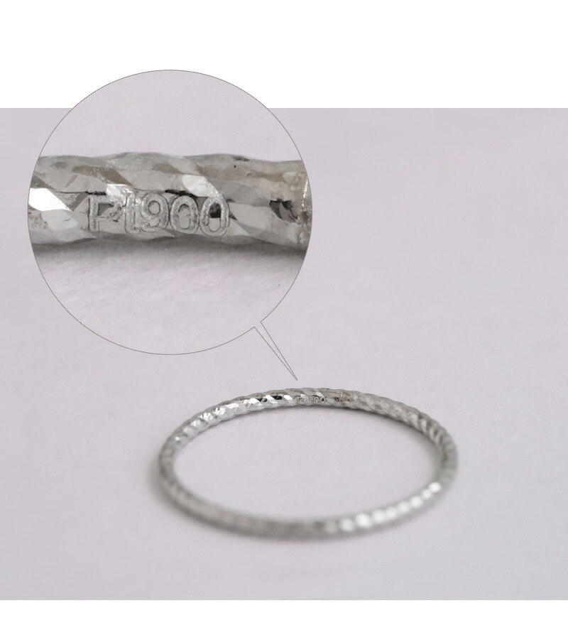 楽天市場】プラチナ リング ピンキーリング レディース 指輪 シンプル