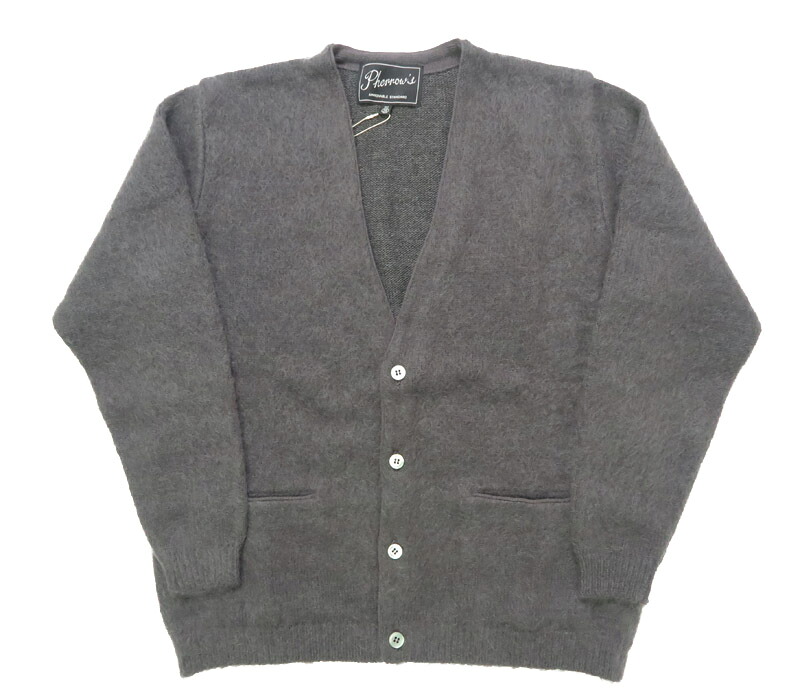 楽天市場】フェローズ Pherrow's ポケット付きモヘアカーディガン 25W