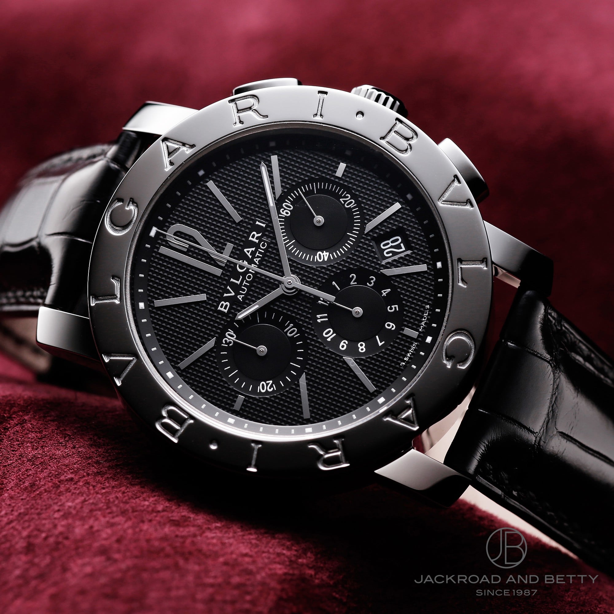 楽天市場】ブルガリ BVLGARI ブルガリブルガリ クロノグラフ