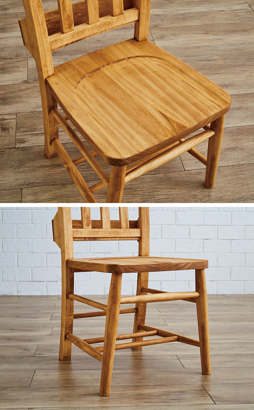 楽天市場】ダイニングチェア 幅46 カントリー ダイニング ポケット付