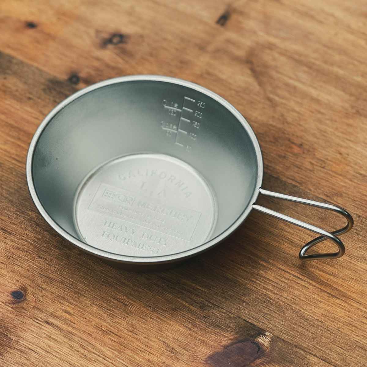 楽天市場】エンボスシェラカップ 320ml ステンレス （ シェラカップ