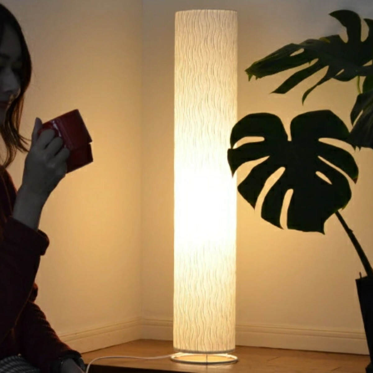 楽天市場】フロアライト 和紙 プリーツ 舞姫 1灯 （ フロアスタンド