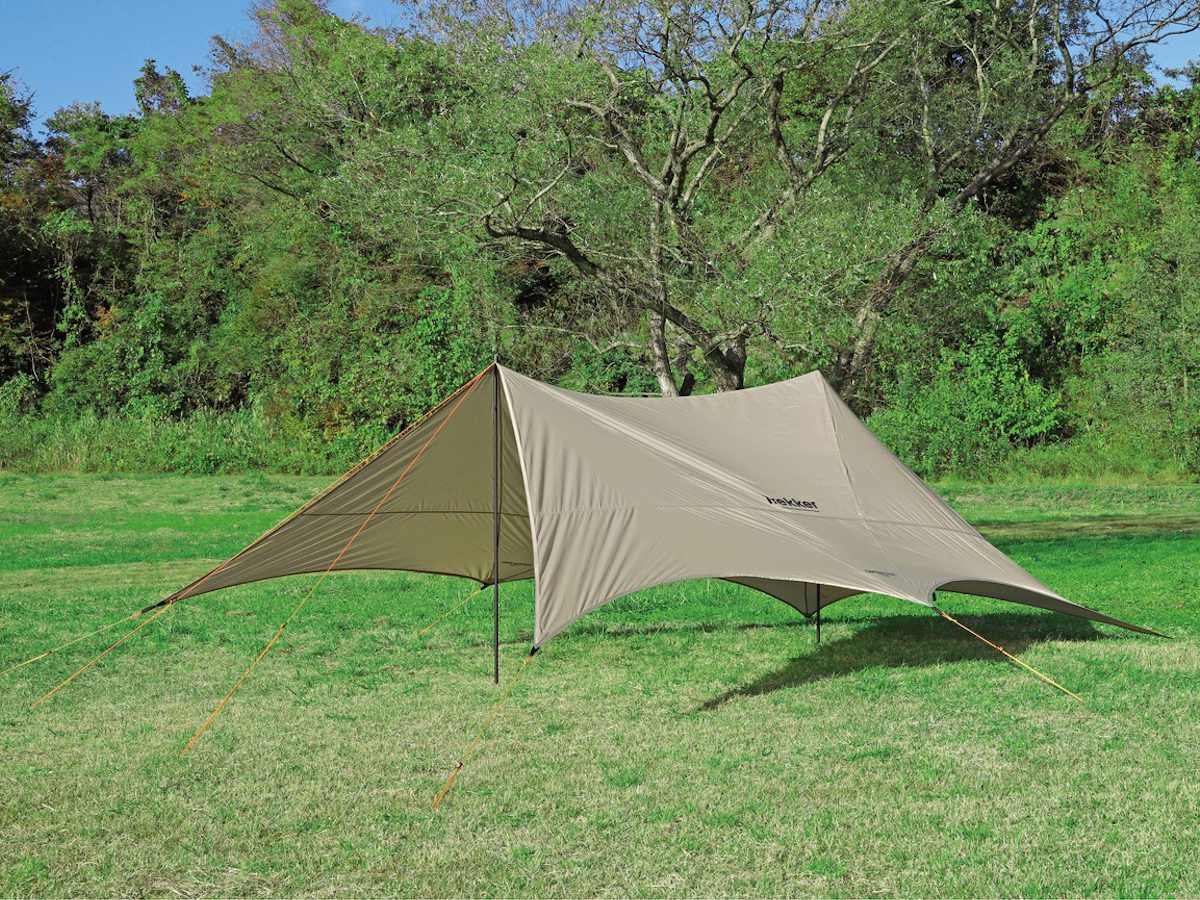 楽天市場】タープテント 3人用 4人用 フライタープセットUV トレッカー