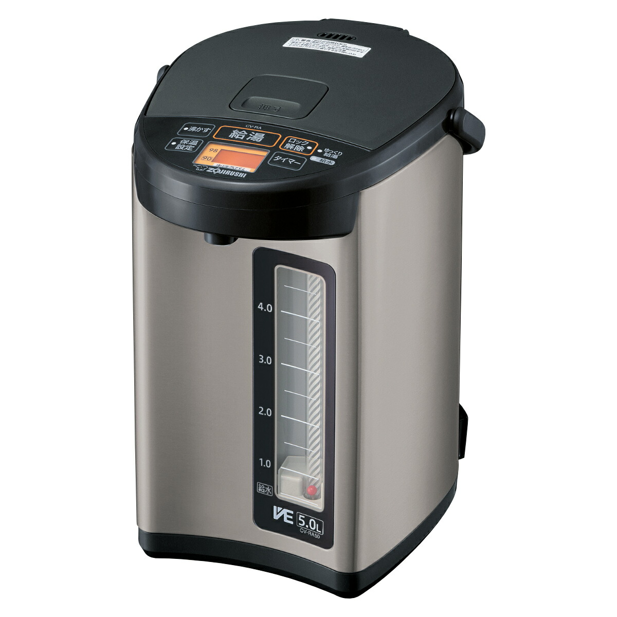 楽天市場】象印 電気ポット 5L VE電気まほうびん 優湯生 大容量