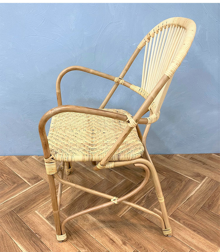 楽天市場】定番 ラタンチェア 1人掛け 完成品 1人用 1P チェア 椅子