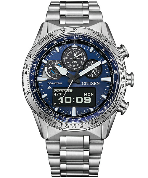 楽天市場】シチズン プロマスター スカイシリーズ アナデジ パイロット