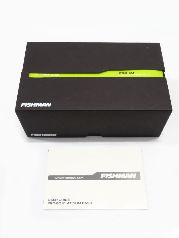 FISHMAN】フィッシュマン『ベース用プリアンプ』PRO-EQ Platinum BASS