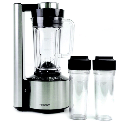 テスコム 極鮮 真空ミキサー タンブラー2本セット TMV2000VT ブラック