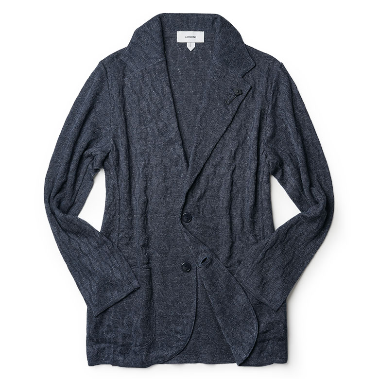 楽天市場】ラルディーニ ニットジャケット ケーブルニット リネン