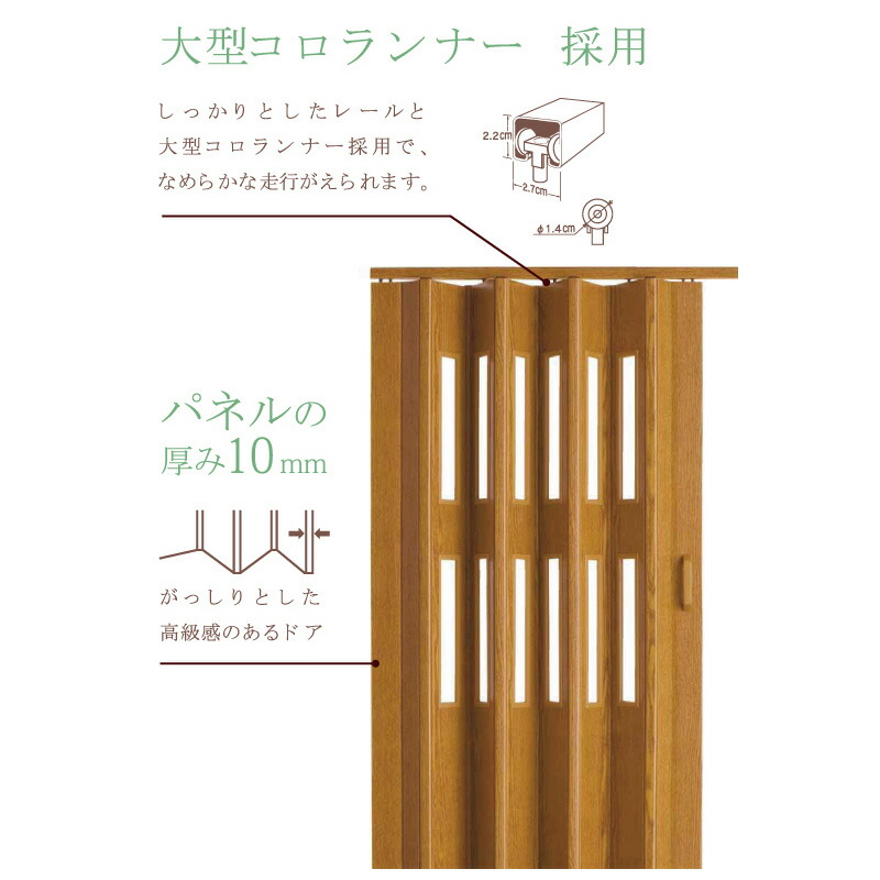 ユアサプライムス.com｜窓付き 木目調パネルドア「CREA クレア」 4