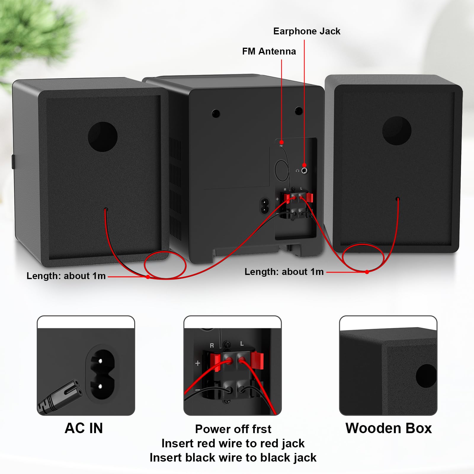 LONPOO LP-886BT Compact Stereo System | Review & Rating