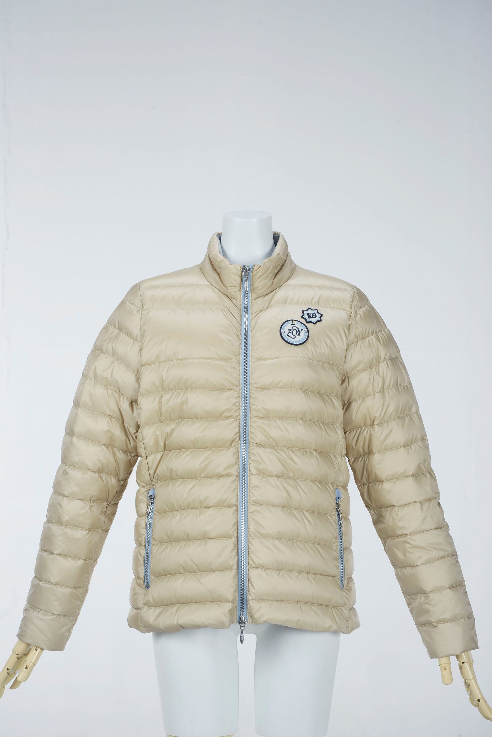 ZOY - クラシカルライトダウンジャケット | ベージュ | レディース