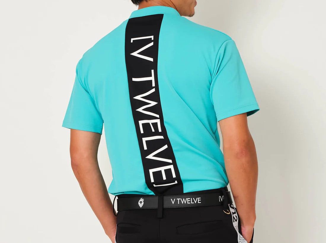 V12 - VERTICAL C MOCK | モックネック | Tシャツ | オレンジ | メンズ