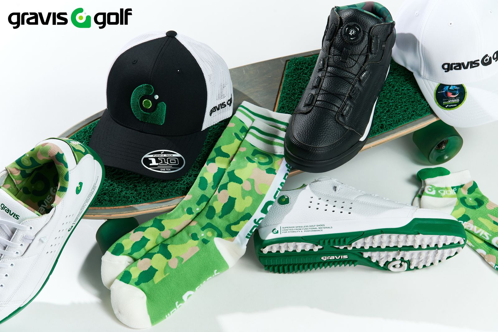 gravis golf】 ファーストコレクション、4月下旬に世界初デビュー