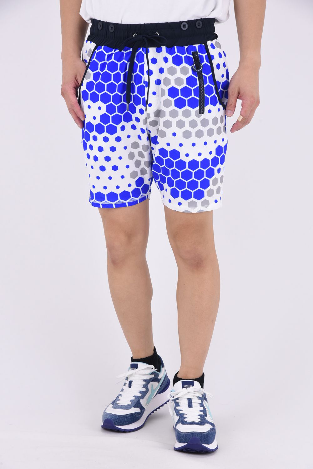 muta - 【25SS】 RUSH SHORT PANTS (HIVE CAMO) / ハニカム