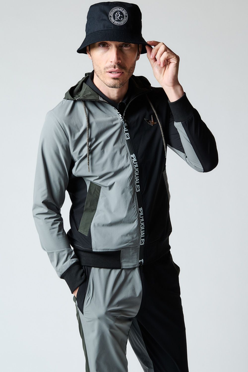 メンズウェア 1PIU1UGUALE3GOLF CRAZY WINDBREAKER SETUP