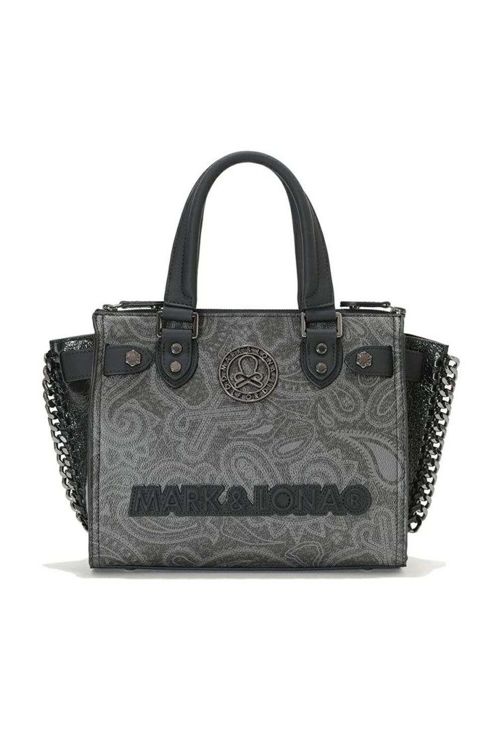 MARK&LONA - MIRAGE PAISLEY CART TOTE / ペイズリーパターン 異素材