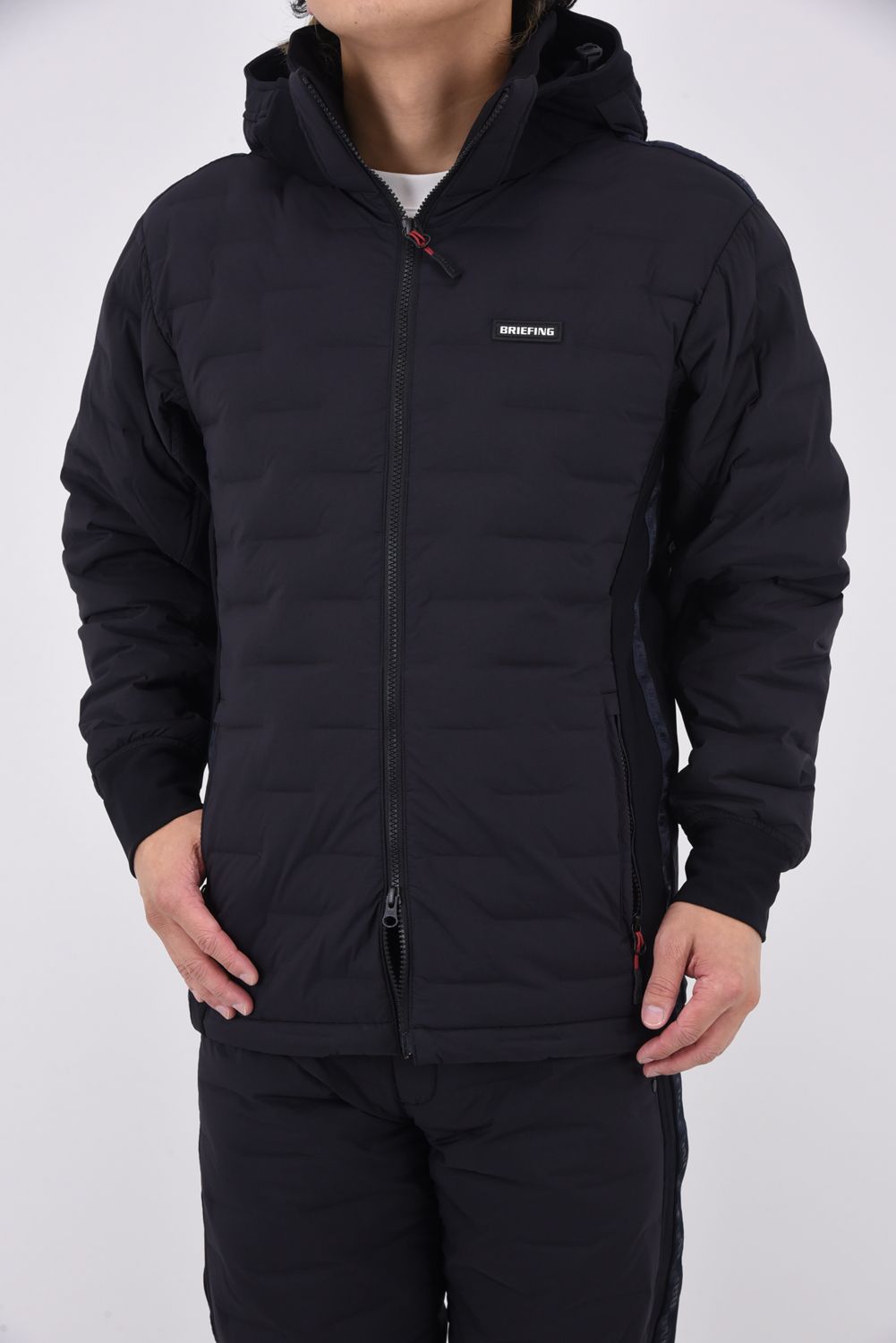 BRIEFING ブラックハイブリッドダウン Lサイズ ブリーフィング
