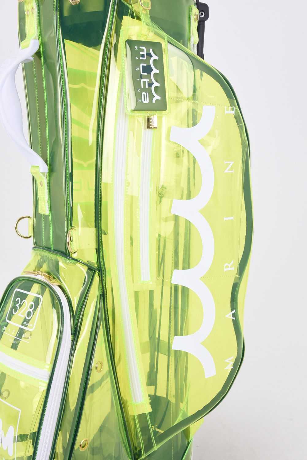 MUTA MARINE 蛍光イエロー スタンドバッグ